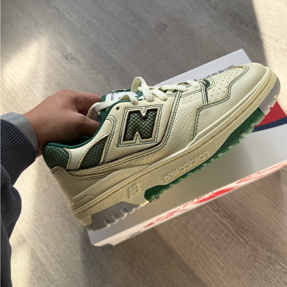 Aime Leon Dore x 550 Masaryk Community Gym - Classic Pine